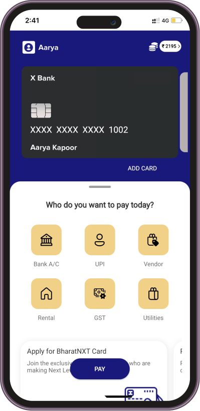 Instantly Pay Utility Bills With Credit Cards On BharatNXT